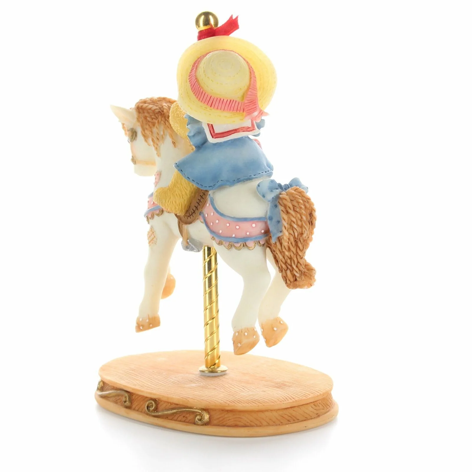 Cherished Teddies Vintage SIGNED Figurine Where Friends Gather Magic Blossoms - Image 6