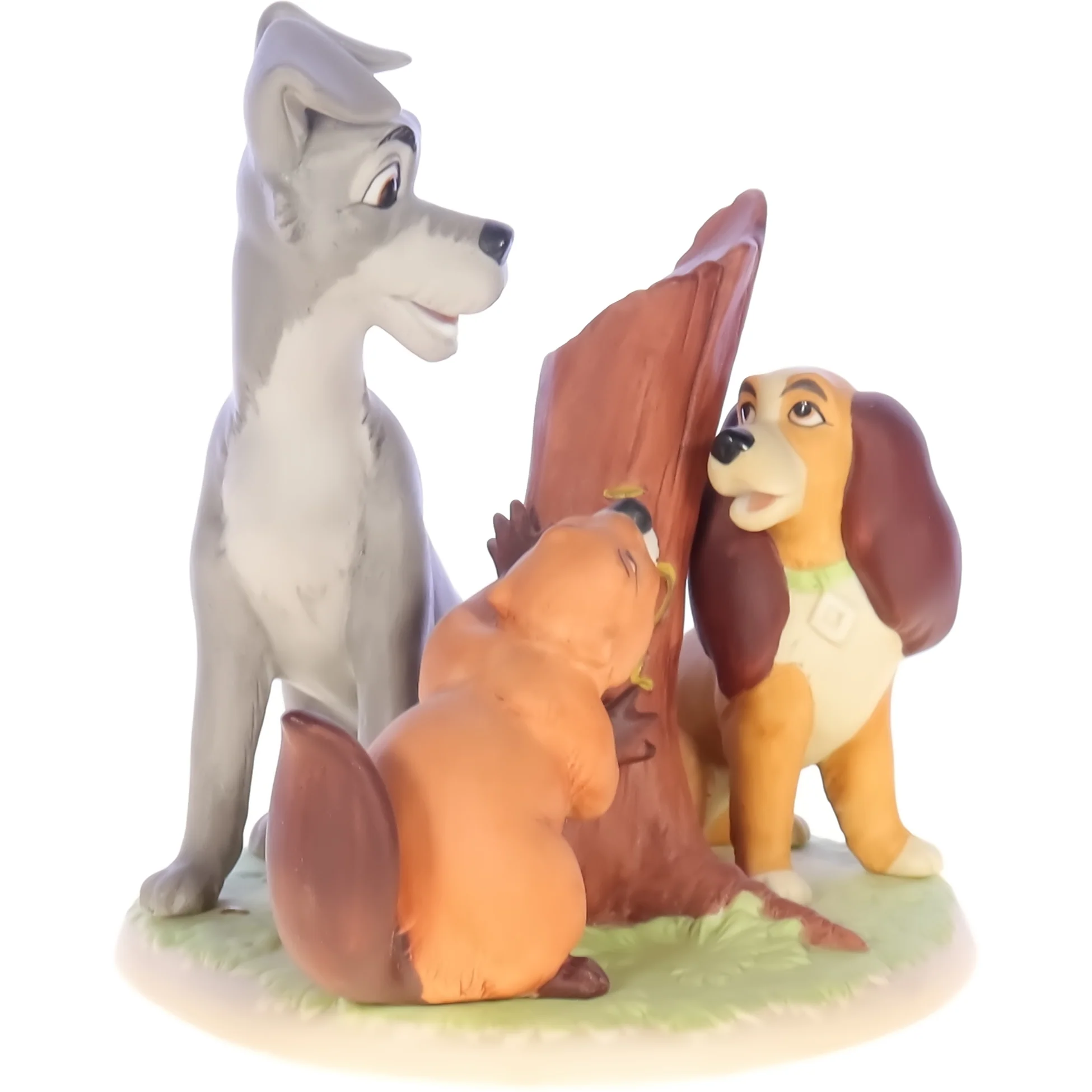 Disney's Magic Memories Porcelain Figurine Limited Edition Lady and the Tramp - Image 8