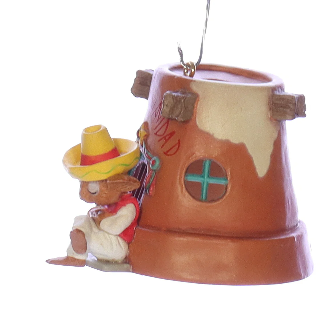 Enesco Treasury of Christmas Ornaments Vintage Artplas Christmas Ornament 3964 2" - Image 3