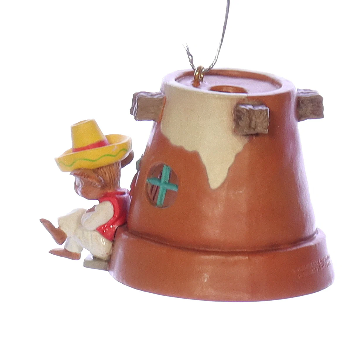 Enesco Treasury of Christmas Ornaments Vintage Artplas Christmas Ornament 3964 2" - Image 4