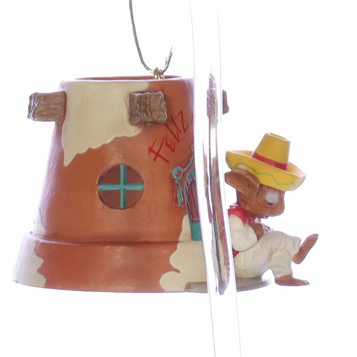 Enesco Treasury of Christmas Ornaments Vintage Artplas Christmas Ornament 3964 2" - Image 8