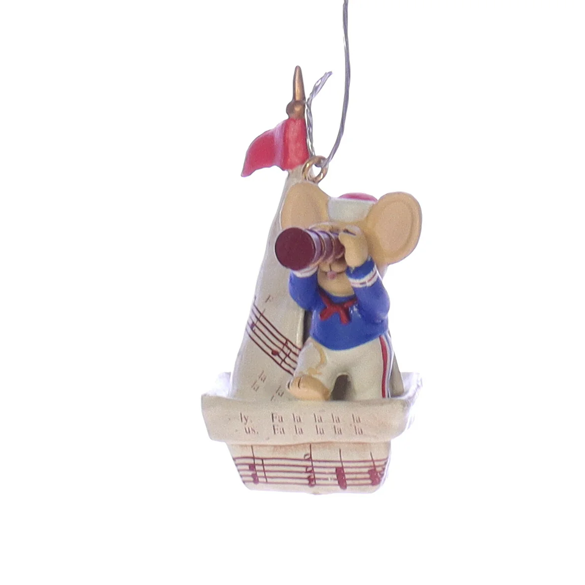 Enesco Treasury of Christmas Ornaments Vintage Artplas Nautical Ornament 566047 - Image 2