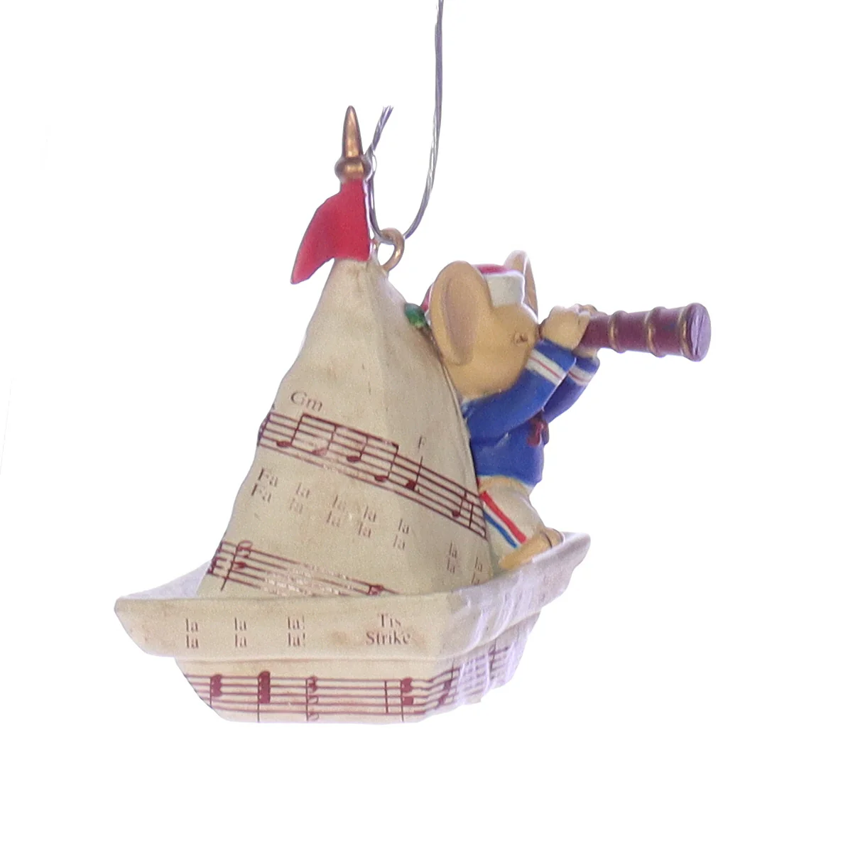 Enesco Treasury of Christmas Ornaments Vintage Artplas Nautical Ornament 566047 - Image 8