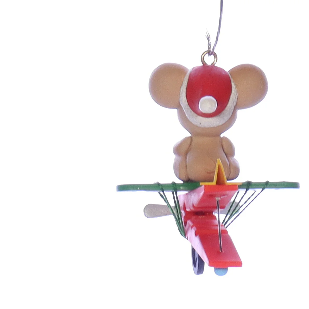 Enesco Treasury of Christmas Ornaments Vintage Artplas Mouse Ornament 566109 - Image 3