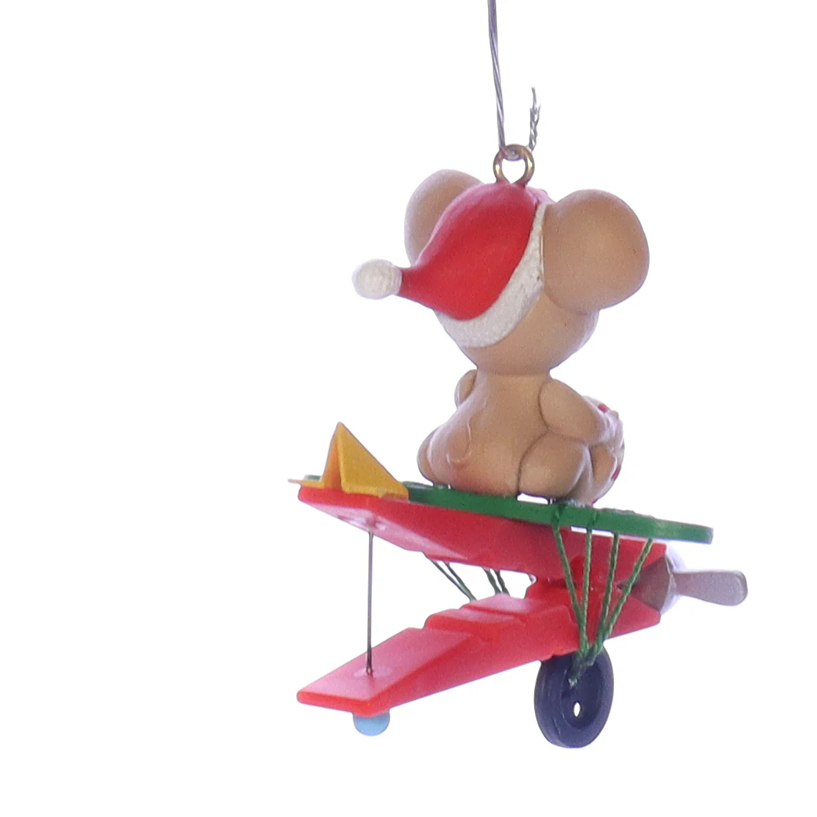 Enesco Treasury of Christmas Ornaments Vintage Artplas Mouse Ornament 566109 - Image 4