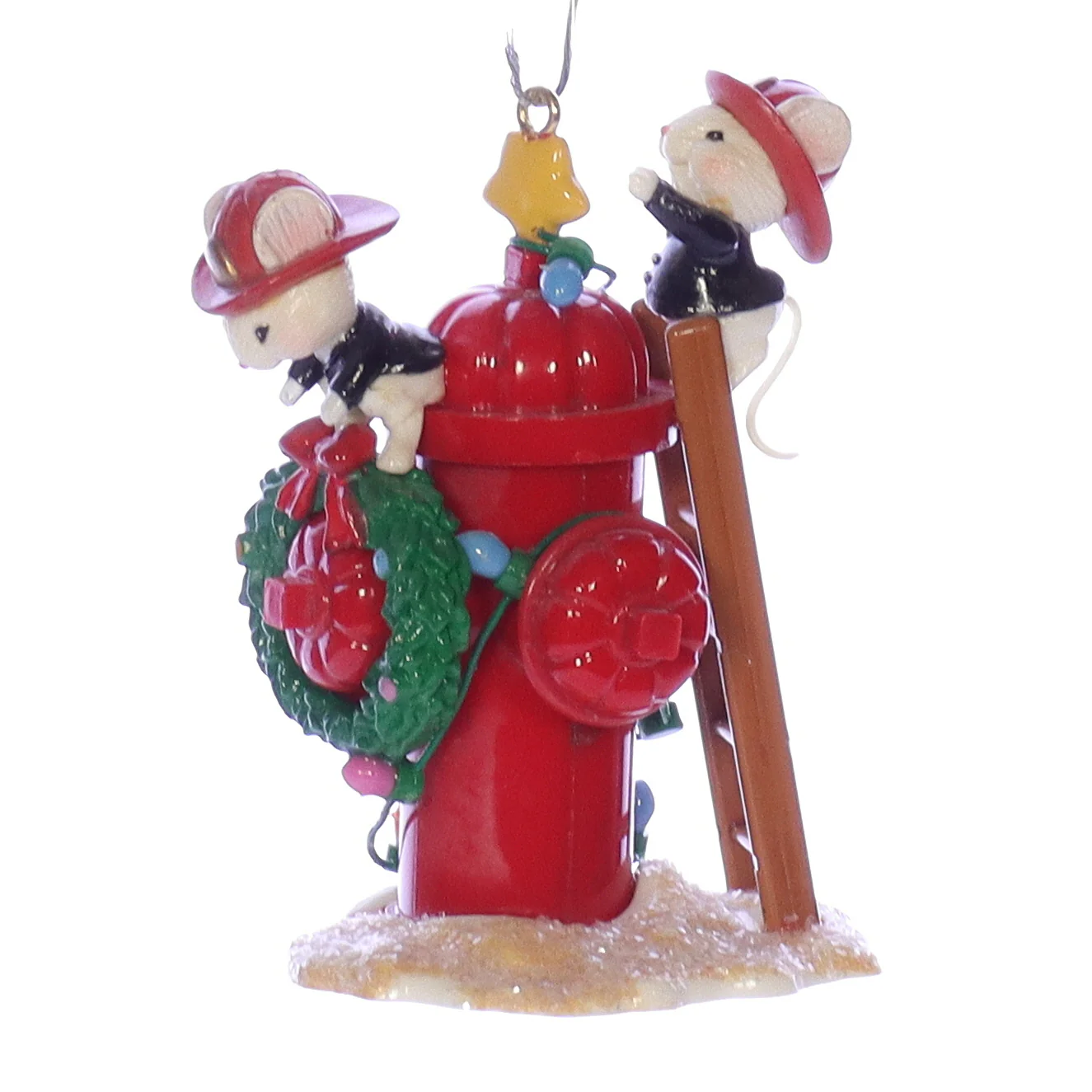 Enesco Treasury of Christmas Ornaments Vintage Artplas Mouse Ornament 573825