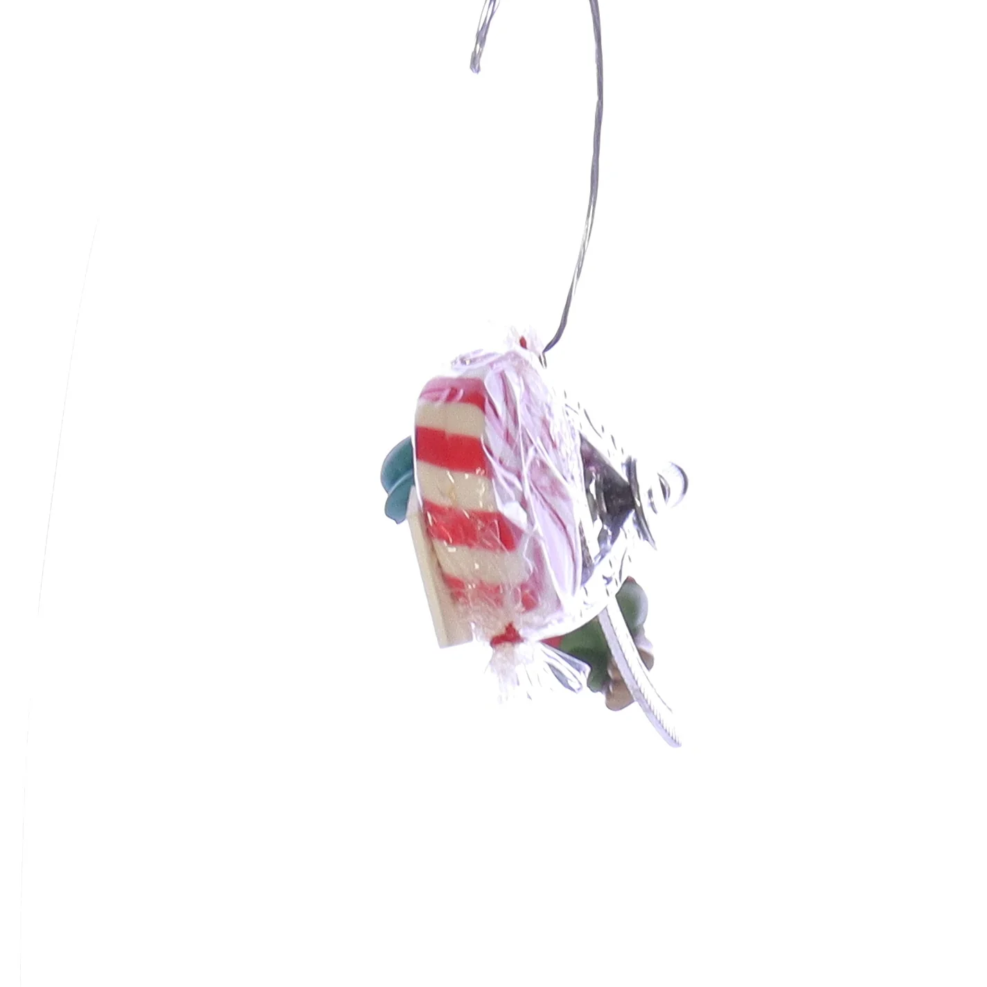 Enesco Treasury of Christmas Ornaments Vintage Artplas Mouse Ornament 583677 3.5" - Image 3