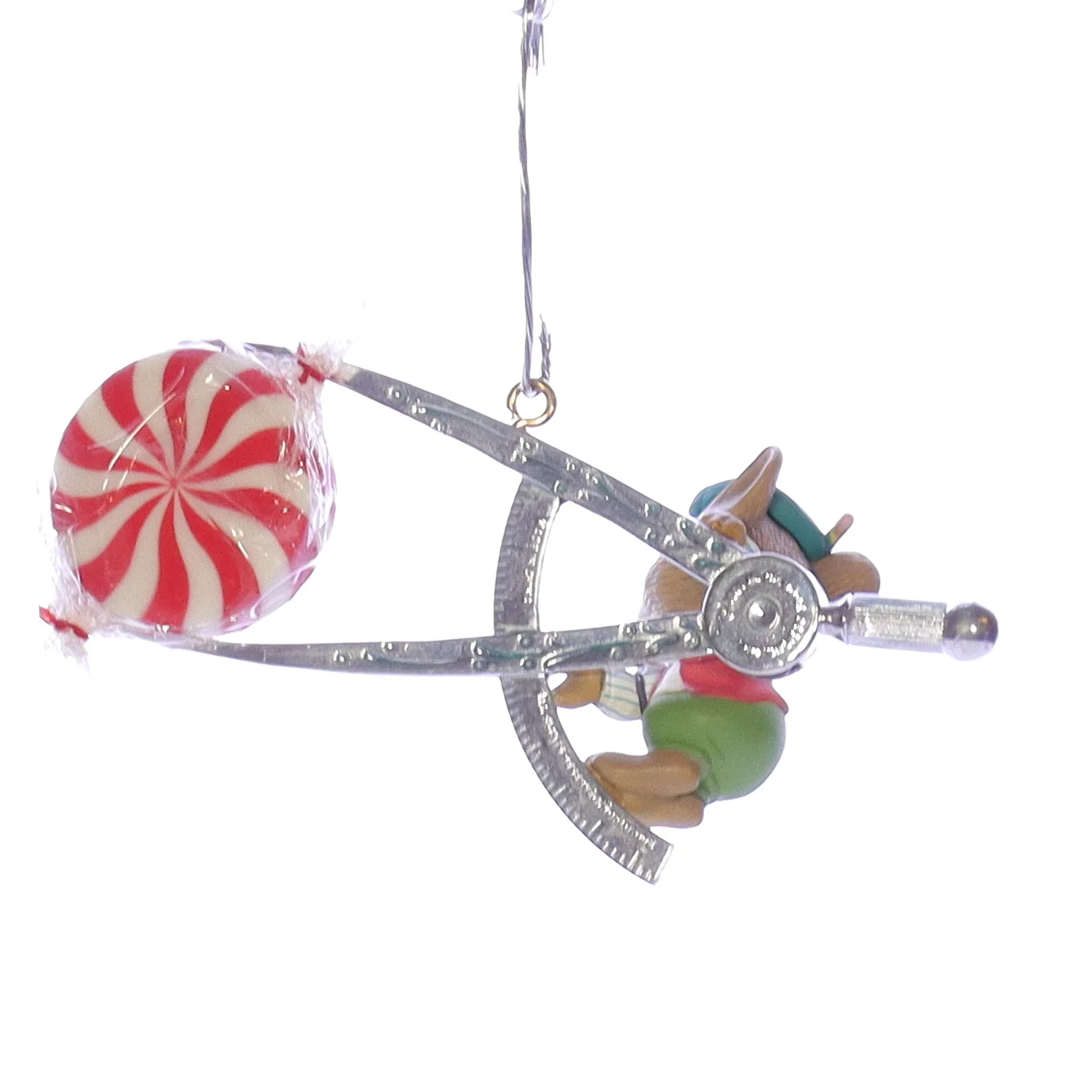 Enesco Treasury of Christmas Ornaments Vintage Artplas Mouse Ornament 583677 3.5" - Image 6