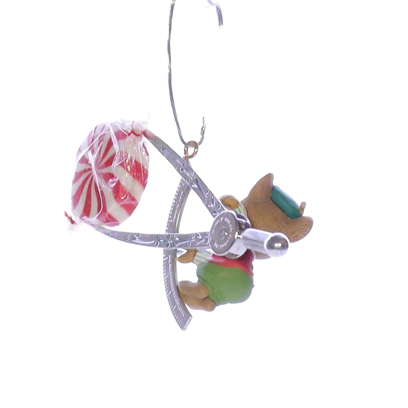 Enesco Treasury of Christmas Ornaments Vintage Artplas Mouse Ornament 583677 3.5" - Image 7