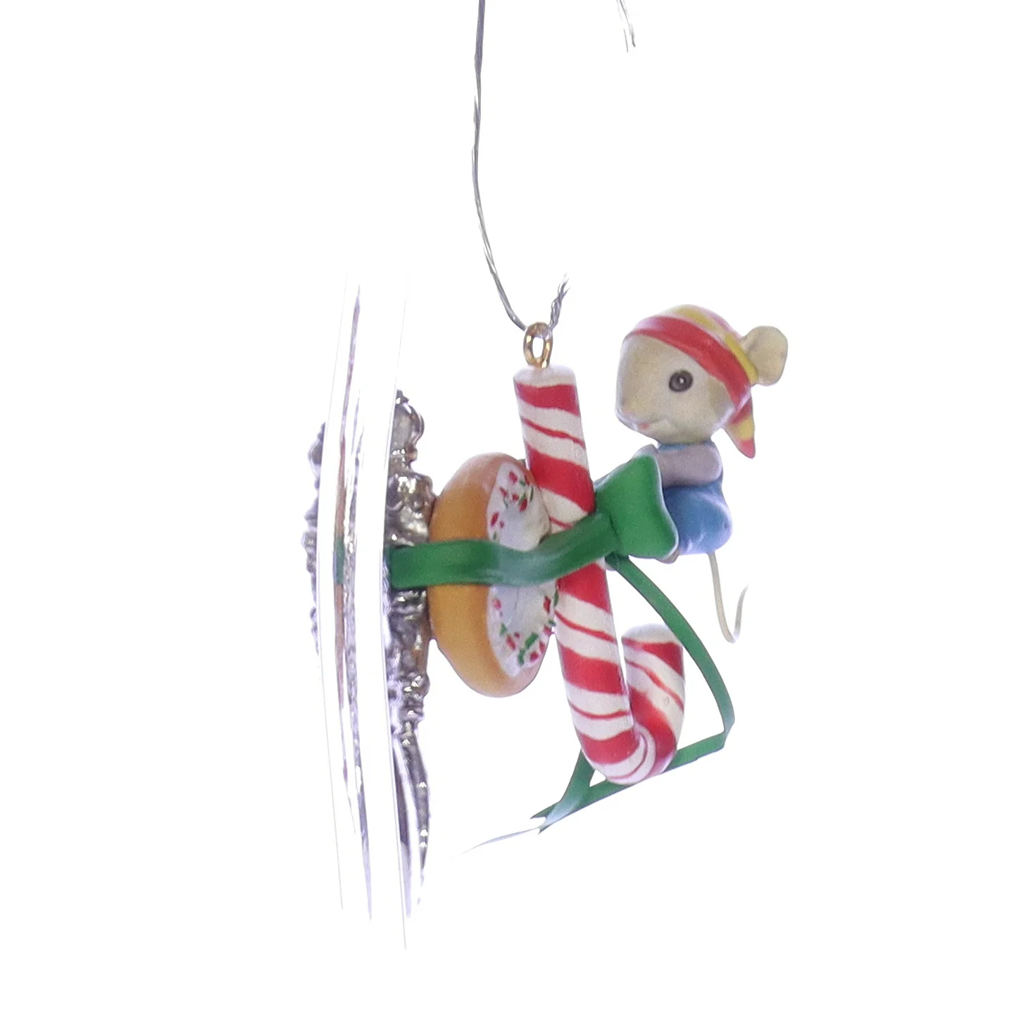 Enesco Treasury of Christmas Ornaments Vintage Artplas Mouse Limited Edition - Image 8