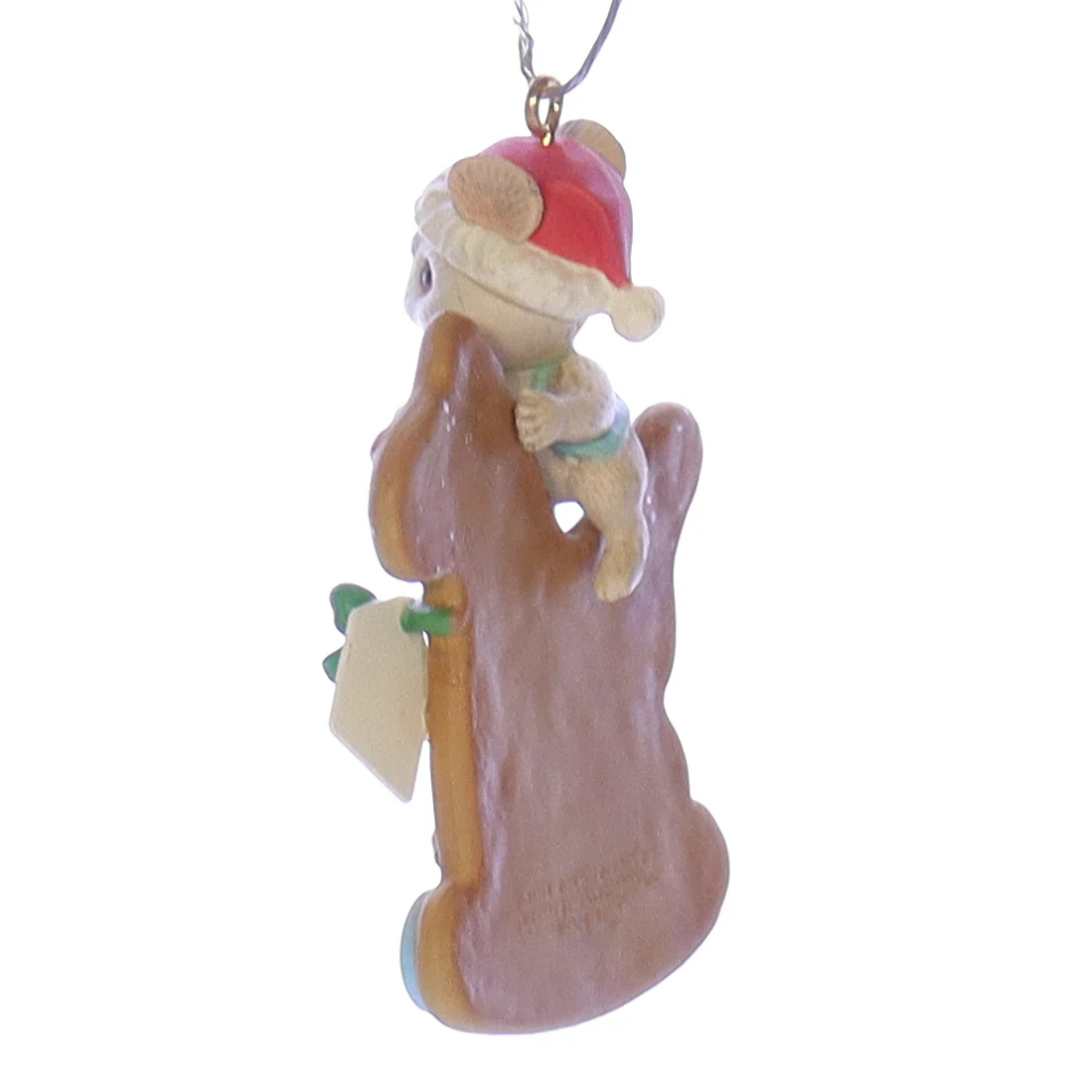 Enesco Treasury of Christmas Ornaments Vintage Artplas Mouse Ornament 8315814 3" - Image 4