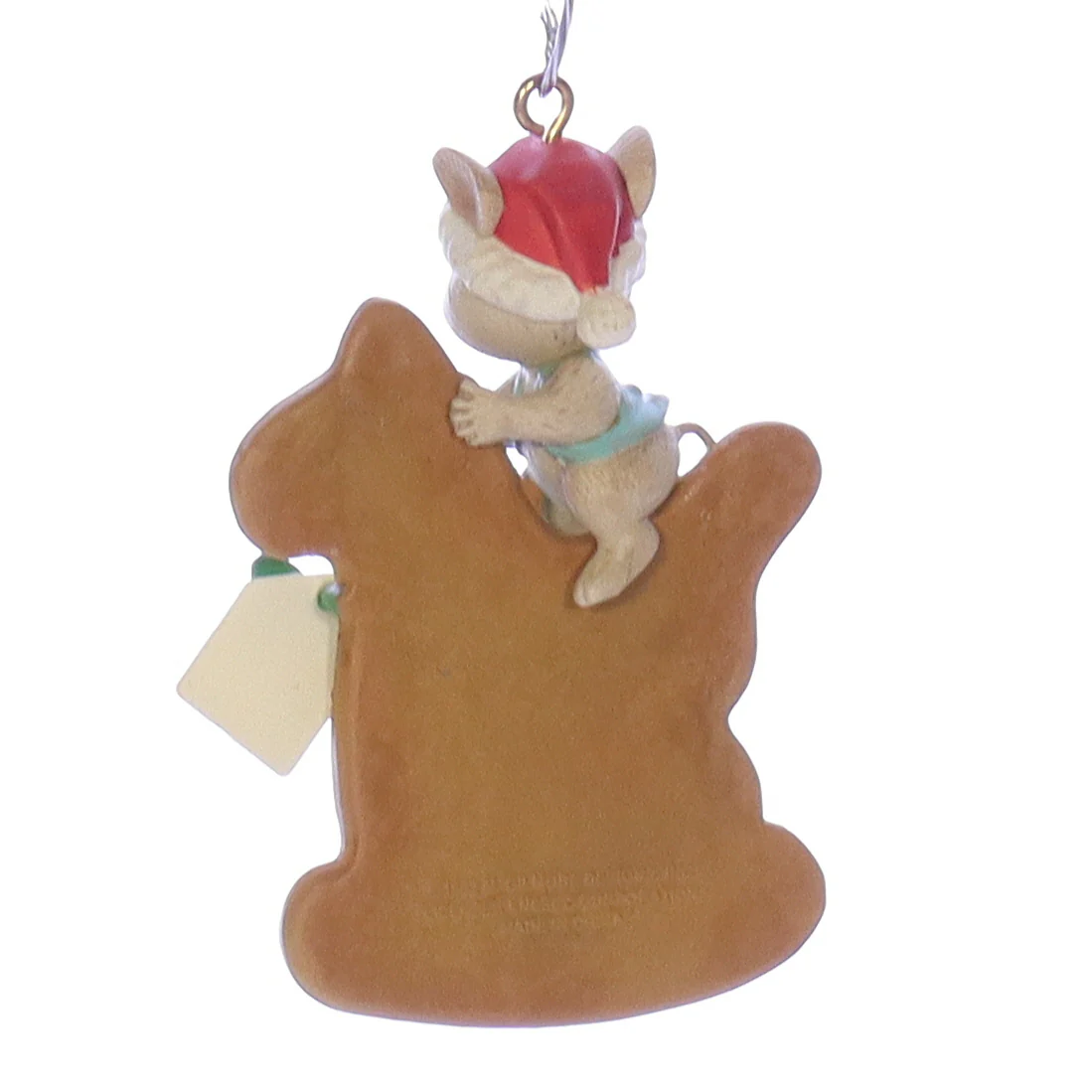 Enesco Treasury of Christmas Ornaments Vintage Artplas Mouse Ornament 8315814 3" - Image 5