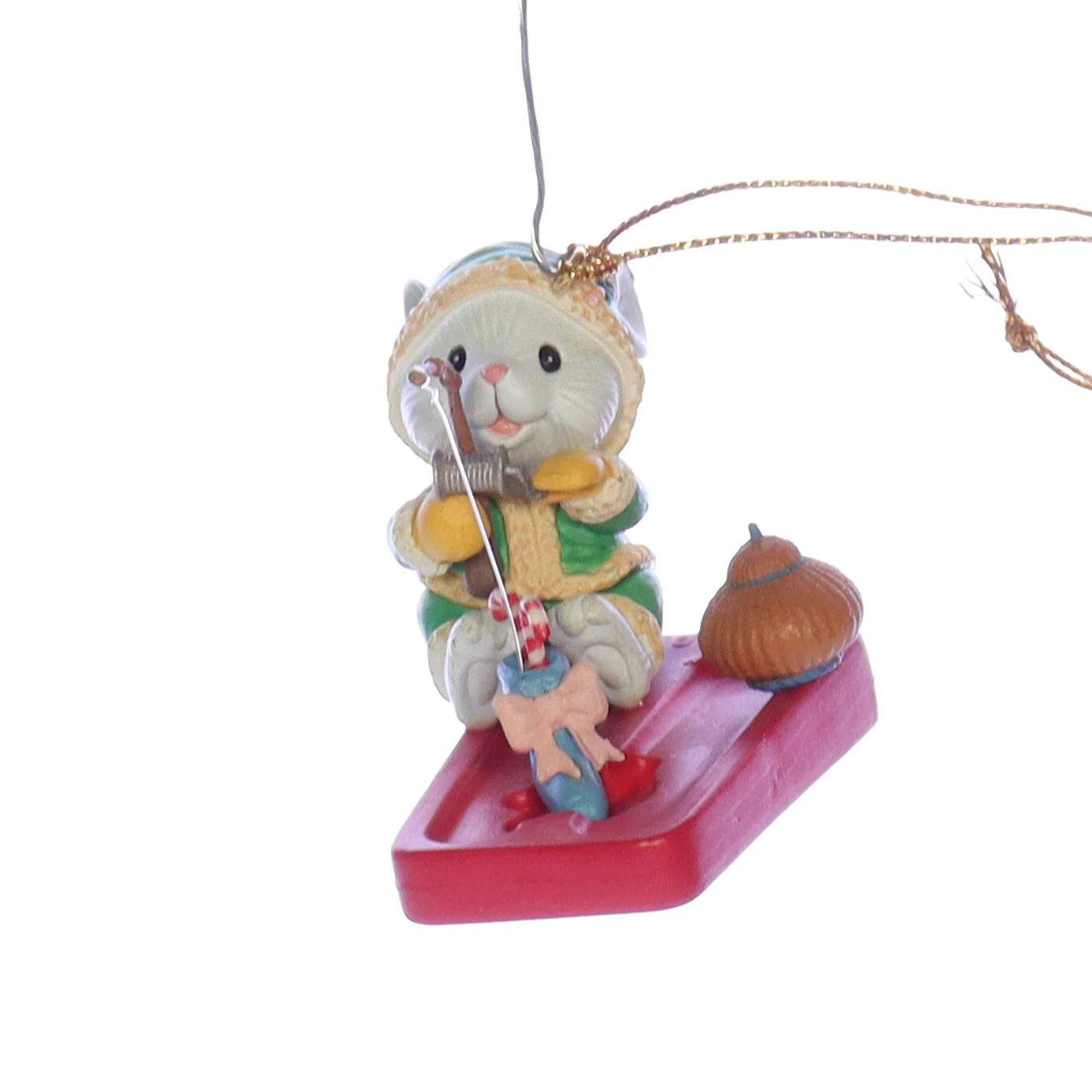 Enesco Treasury of Christmas Ornaments Vintage Artplas Christmas Ornament 1992 2" - Image 3