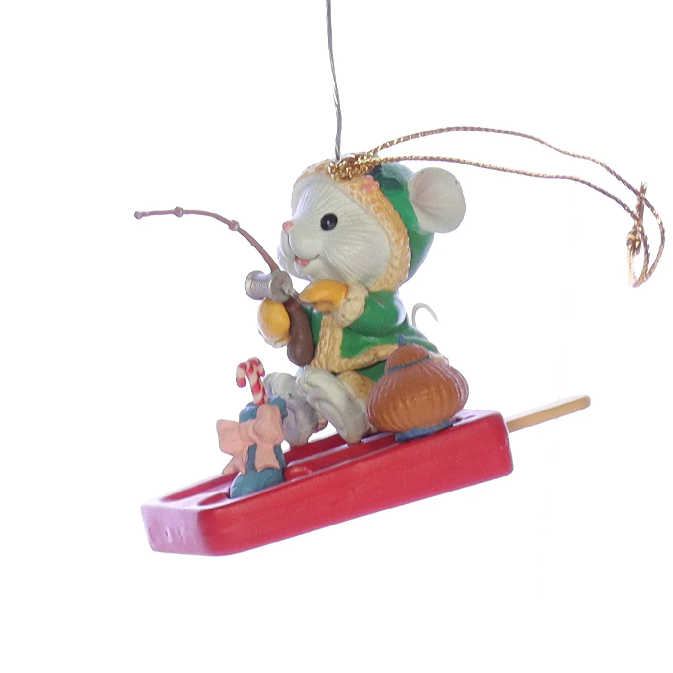 Enesco Treasury of Christmas Ornaments Vintage Artplas Christmas Ornament 1992 2" - Image 4