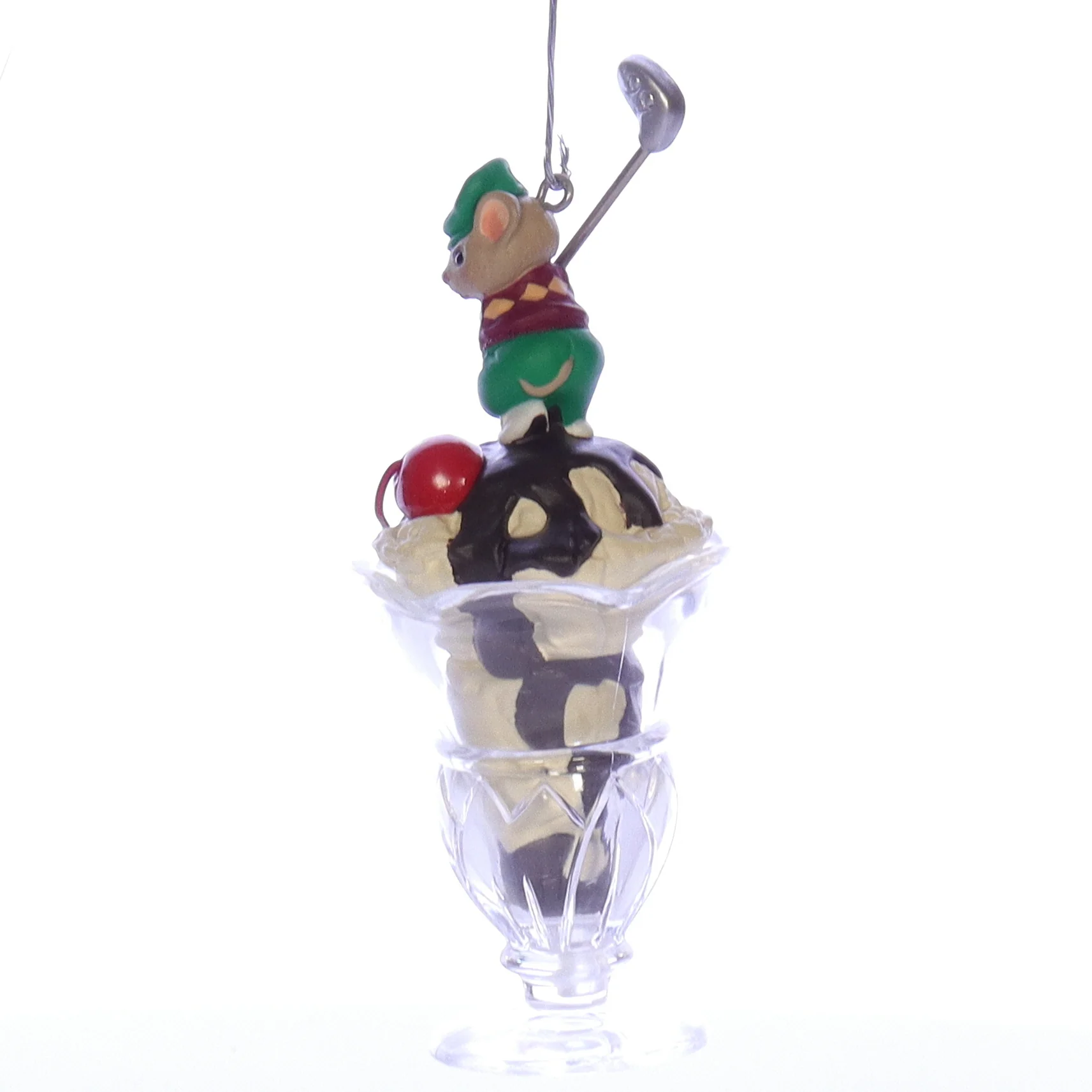 Enesco Treasury of Christmas Ornaments Vintage Artplas Christmas Ornament QX6617 - Image 2