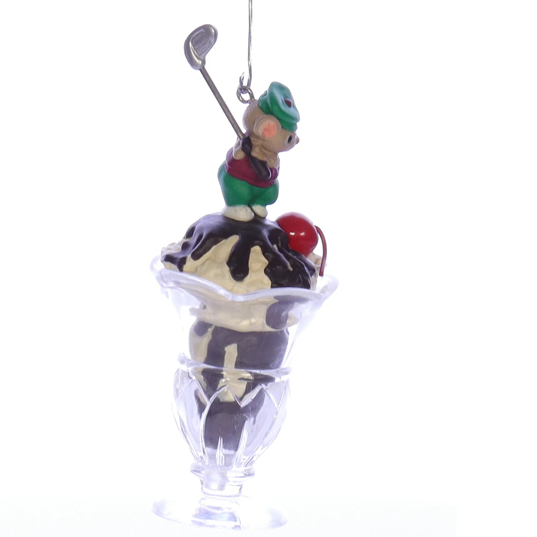 Enesco Treasury of Christmas Ornaments Vintage Artplas Christmas Ornament QX6617 - Image 6