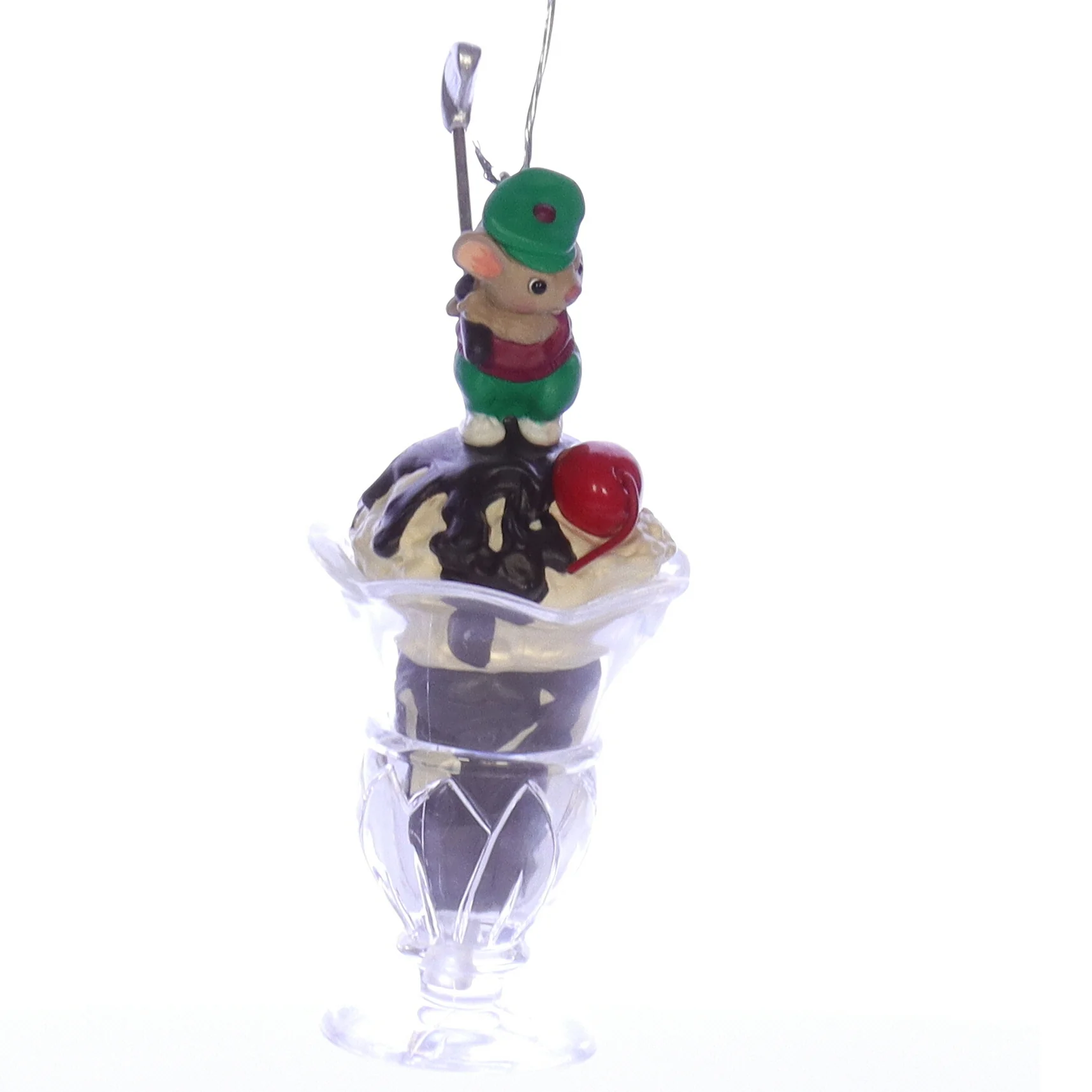 Enesco Treasury of Christmas Ornaments Vintage Artplas Christmas Ornament QX6617 - Image 7