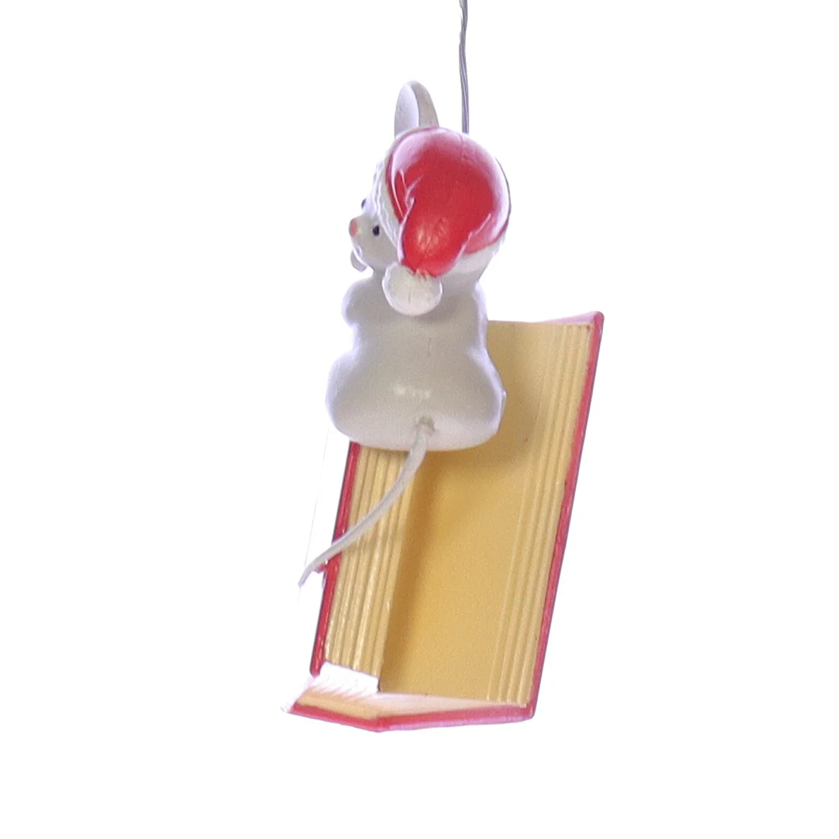 Enesco Treasury of Christmas Ornaments Vintage Artplas Mouse Ornament 1983 2.5" - Image 3