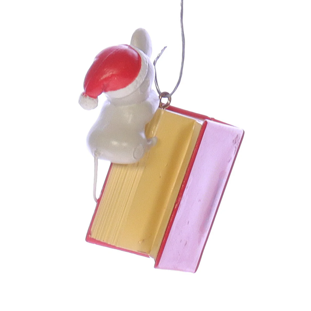 Enesco Treasury of Christmas Ornaments Vintage Artplas Mouse Ornament 1983 2.5" - Image 4