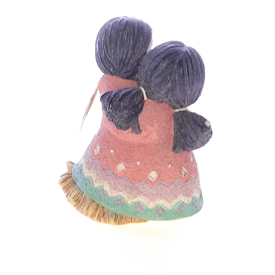 Friends of a Feather Vintage Resin Native American Figurine 115746 1994 3.25" - Image 6