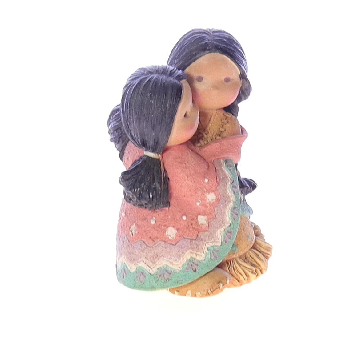 Friends of a Feather Vintage Resin Native American Figurine 115746 1994 3.25" - Image 8