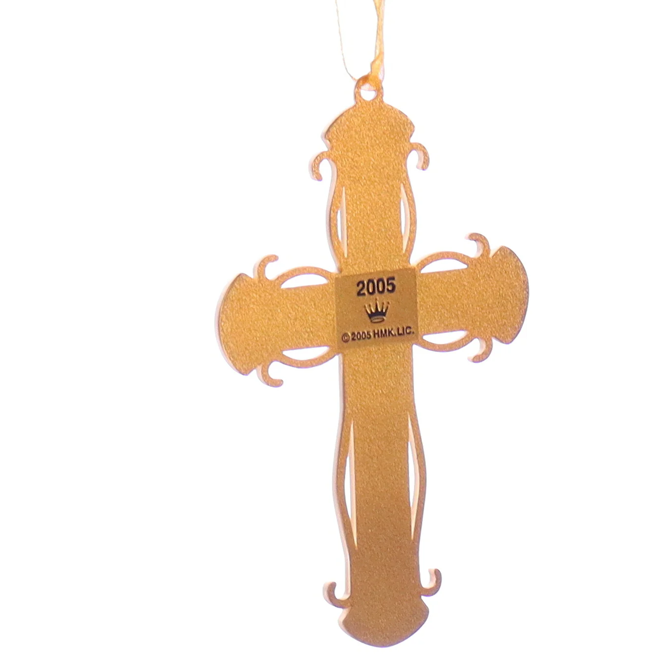 Hallmark Vintage Resin Christmas Ornament QXG4352 Mosaic of Faith 2005 3" - Image 4