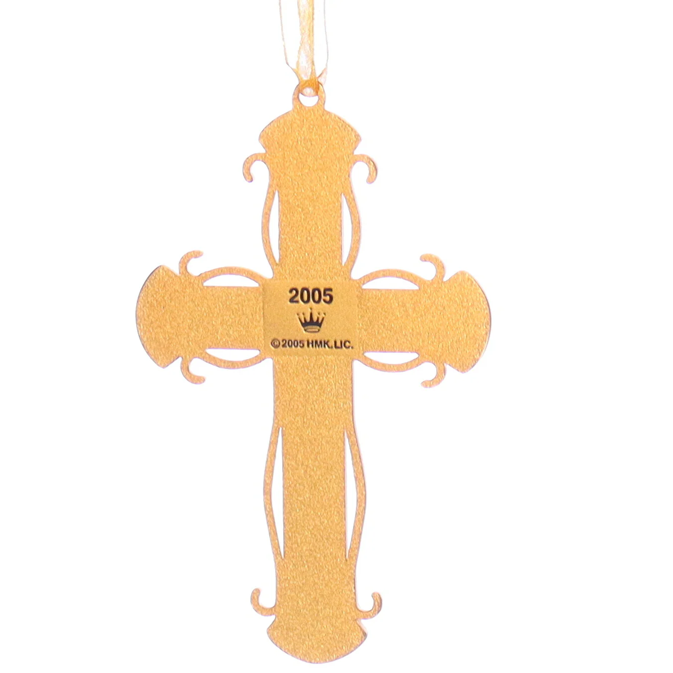 Hallmark Vintage Resin Christmas Ornament QXG4352 Mosaic of Faith 2005 3" - Image 5