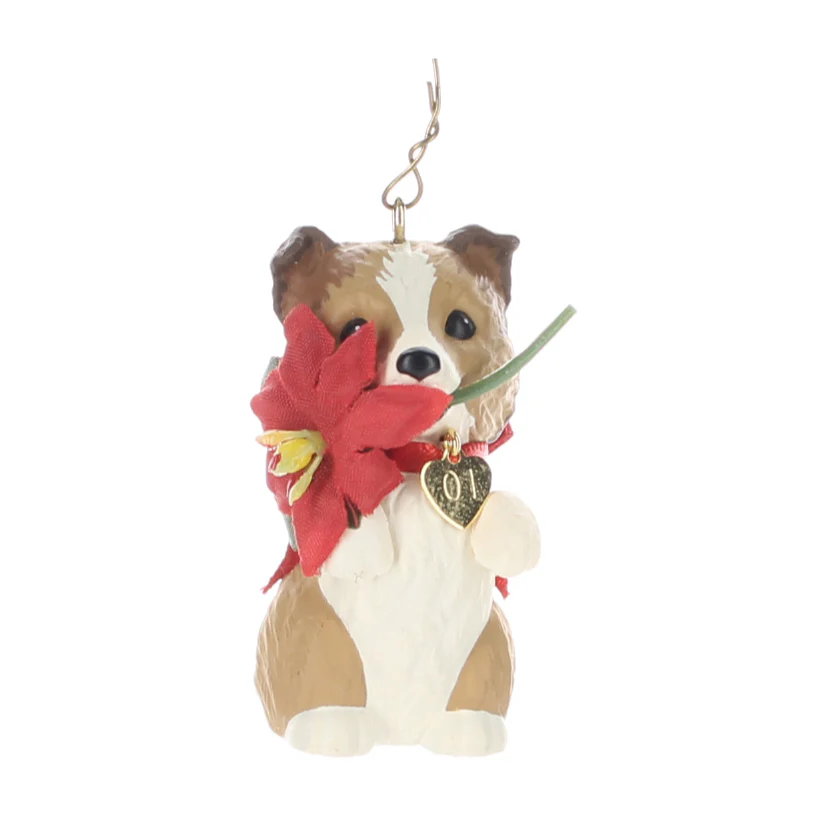 Hallmark Vintage 2001 Resin Figurine 2001-Puppy Love QX5982 - Image 8