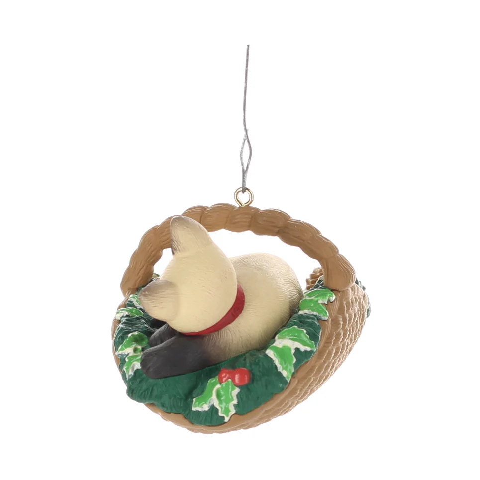 Hallmark Vintage 1996 Resin Figurine Cat Naps QX5641 - Image 3