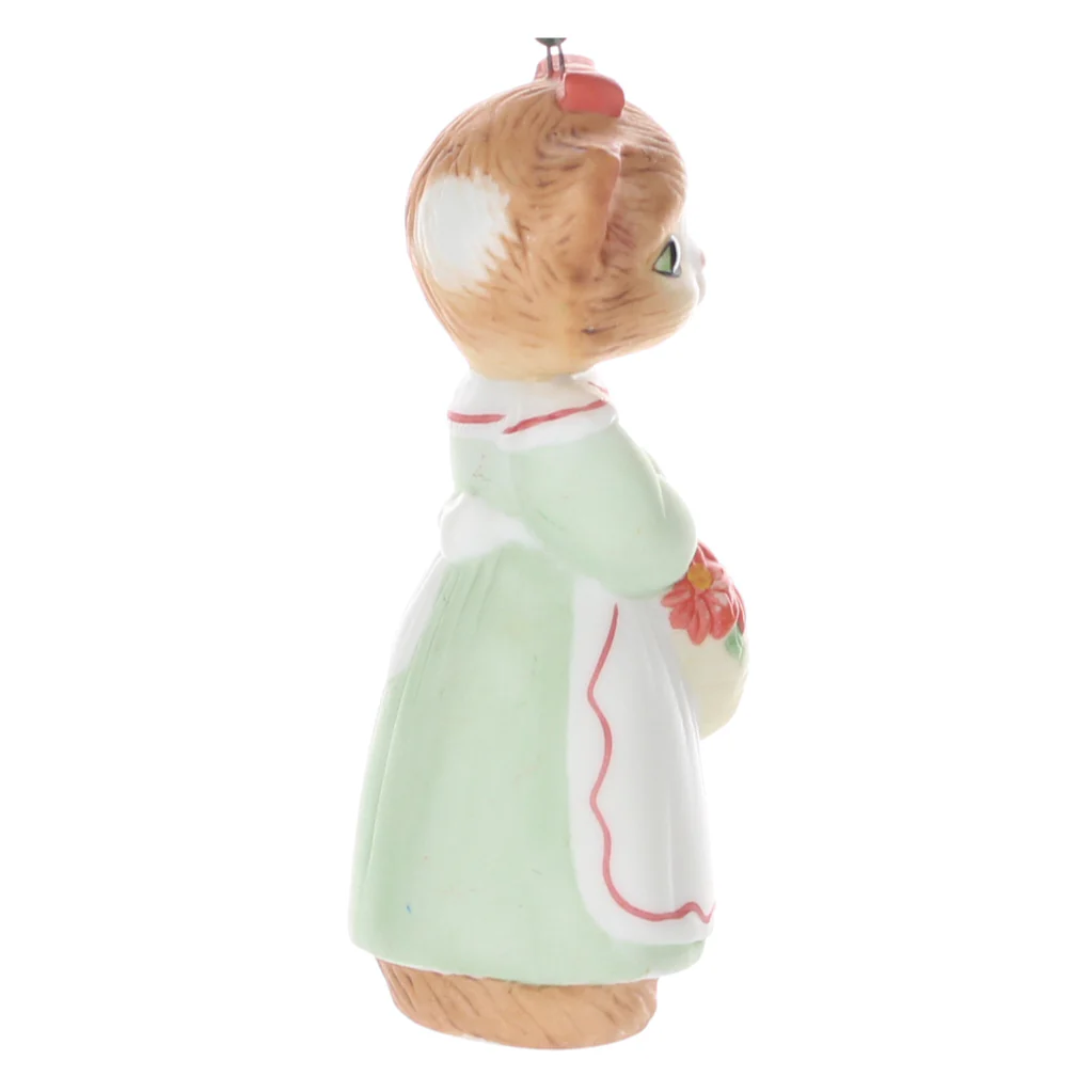 Hallmark Vintage  Resin Figurine Christmas Kitty QX544-5 - Image 6