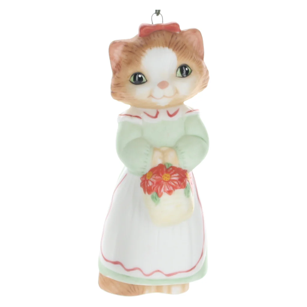 Hallmark Vintage  Resin Figurine Christmas Kitty QX544-5 - Image 8