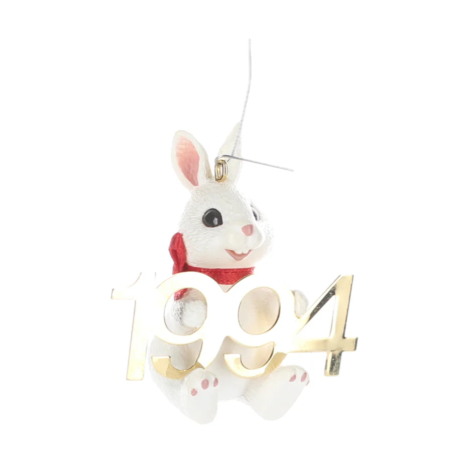 Hallmark Vintage 1994 Resin Figurine Fabulous Decade QX526-3 - Image 8