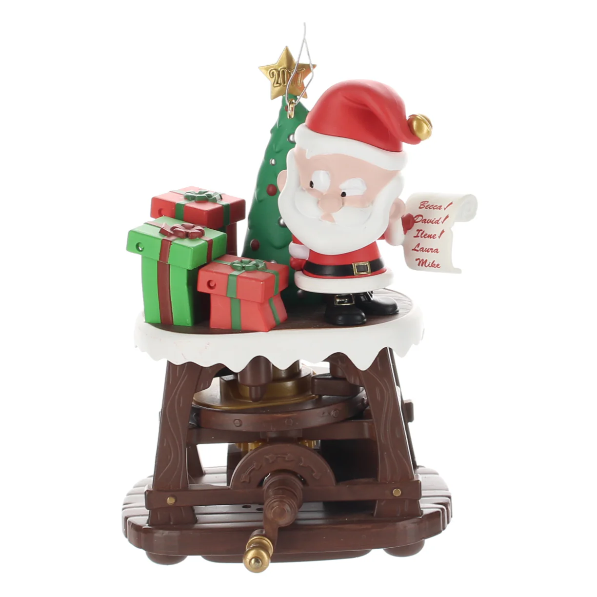 Hallmark Vintage 2011 Resin Figurine Hide 'n' Peek WXC5022