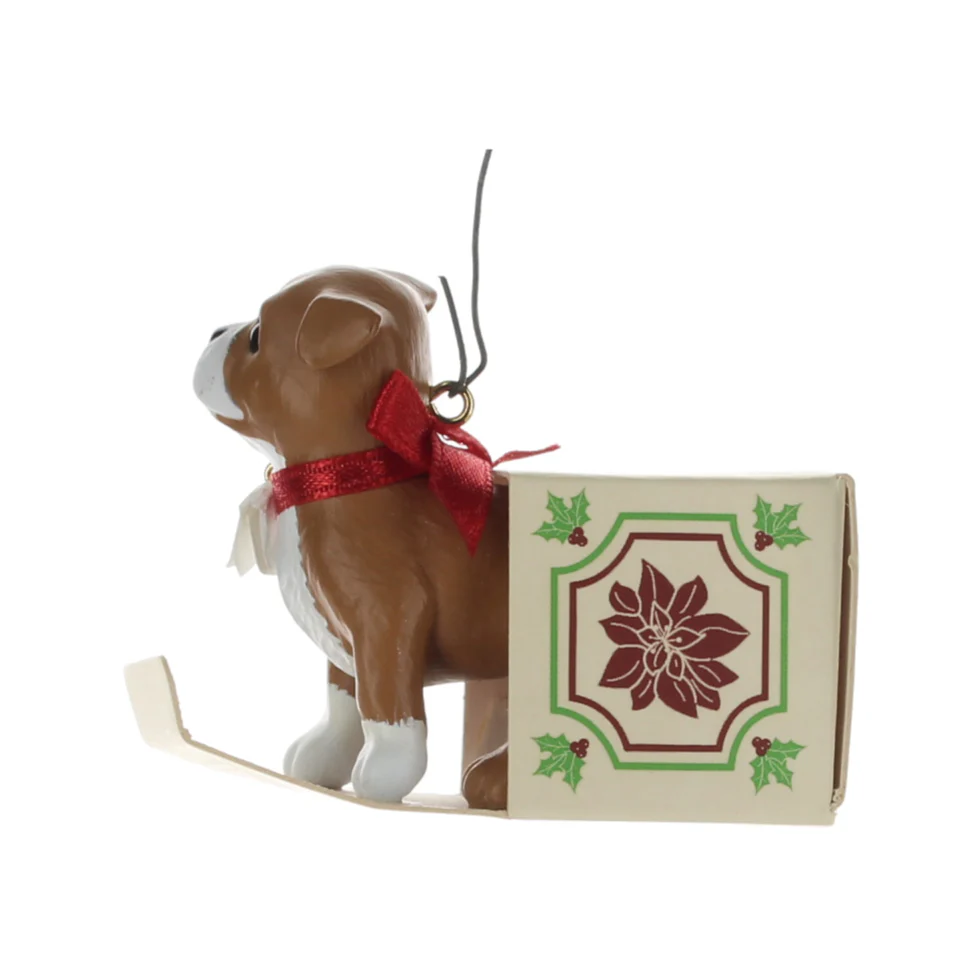 Hallmark Vintage 2003 Resin Figurine Puppy Love QX8127 - Image 3