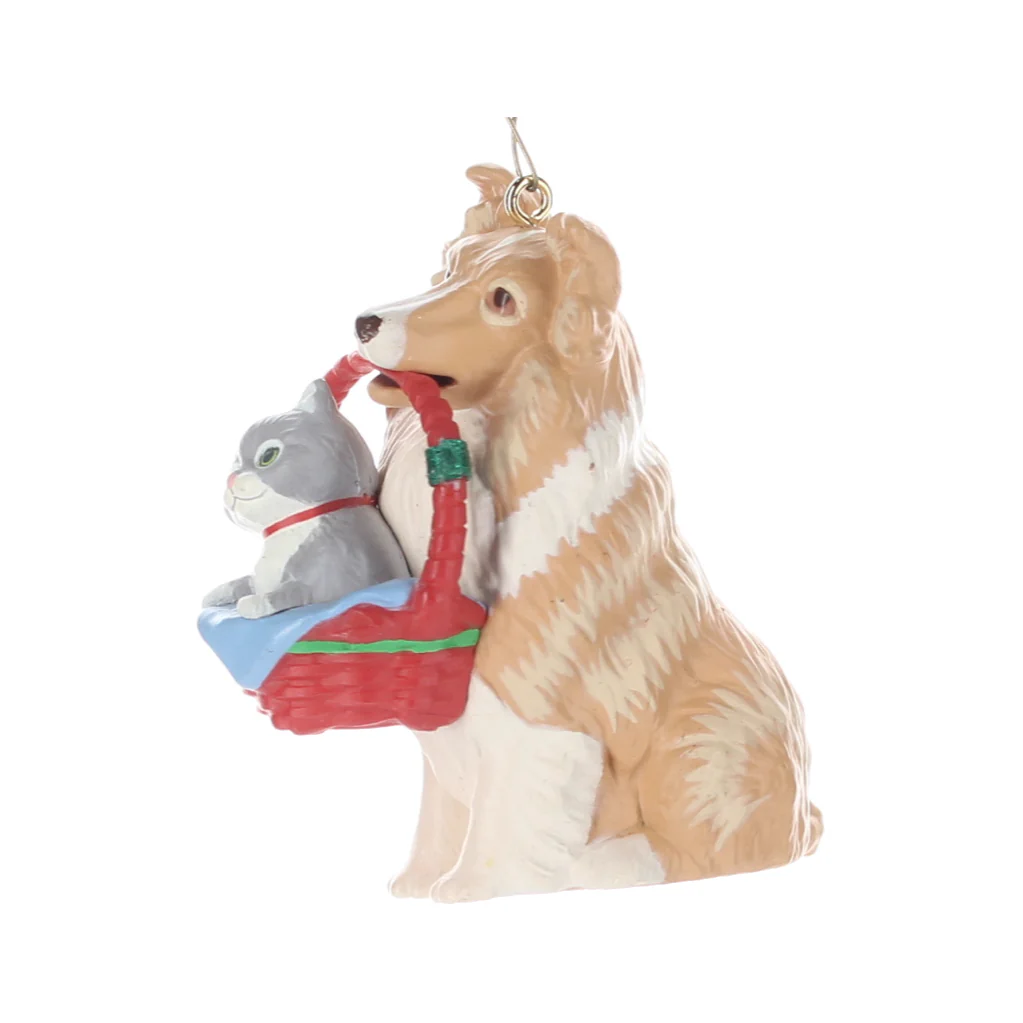 Hallmark Vintage  Resin Figurine Tramp and Laddie QX439-7 - Image 2