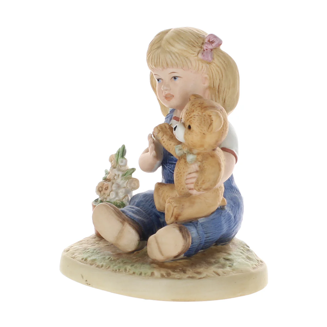 Homco Denim Days Vintage  Porcelain Figurine Denim Days 1504 - Image 2
