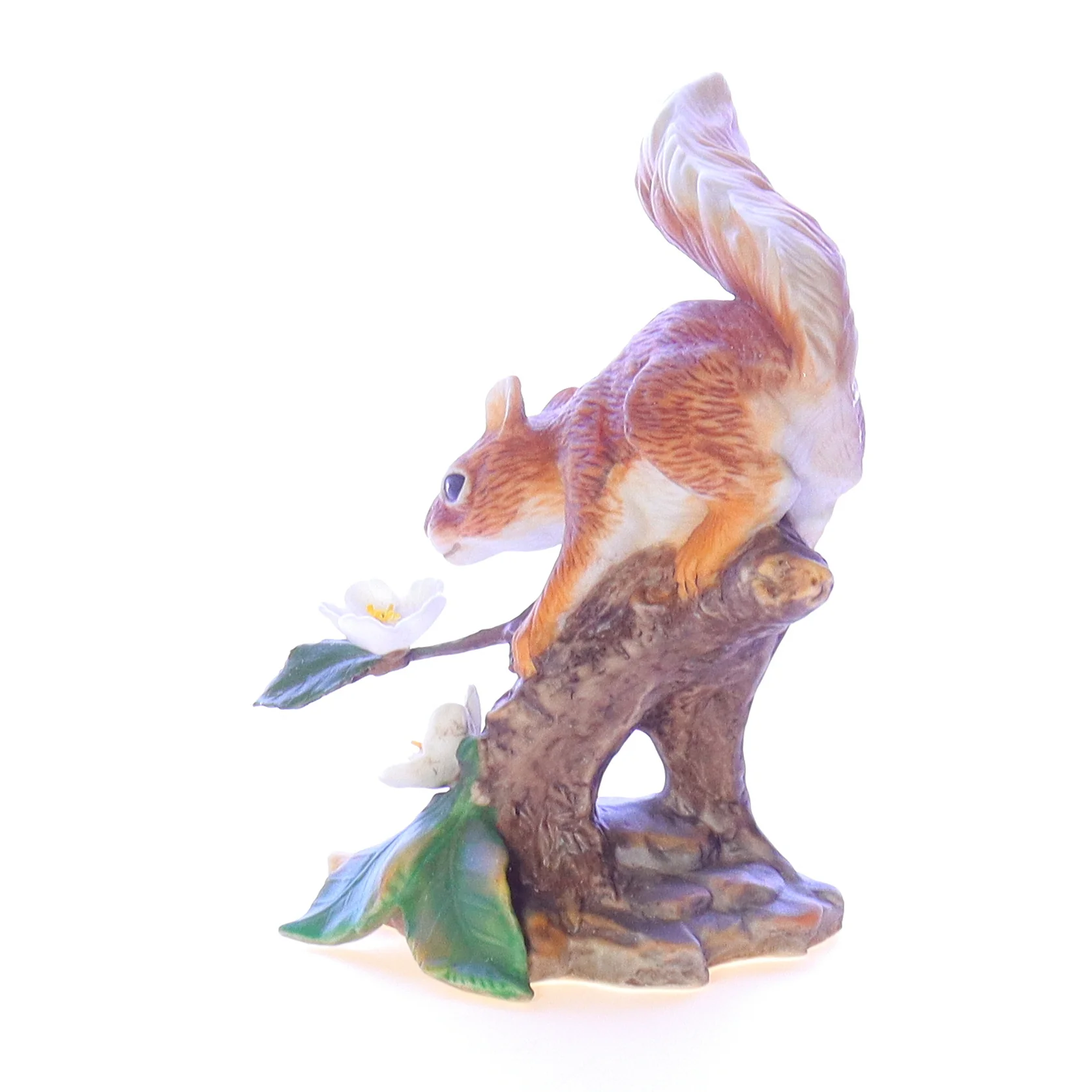 Lenox Vintage Porcelain Squirrel Figurine redsquirrel Springtime Scamper 1989 5" - Image 3