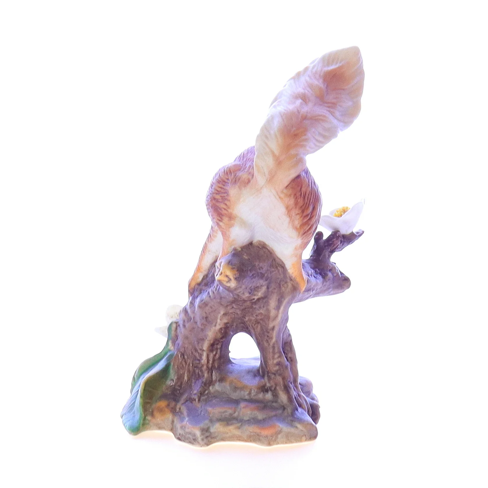 Lenox Vintage Porcelain Squirrel Figurine redsquirrel Springtime Scamper 1989 5" - Image 4