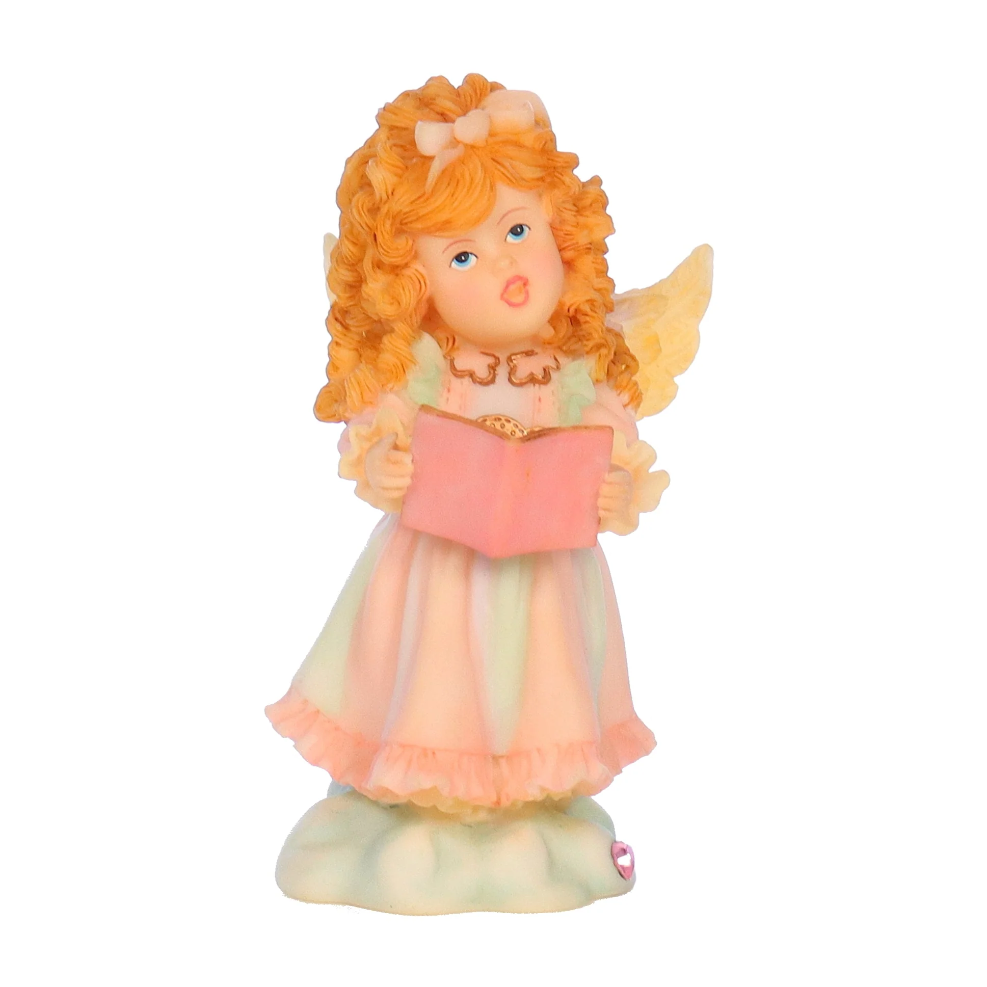Loving Thoughts Cherubim Vintage 1997 Resin Figurine Jesus Loves You Samantha