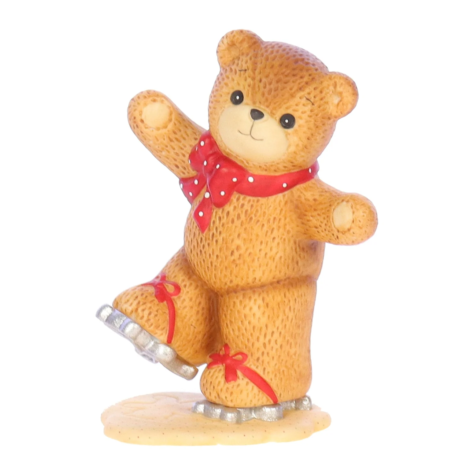 Lucy and Me Vintage 1985 Porcelain Figurine Bear with Cookie Molds Lucy_And_Me_117