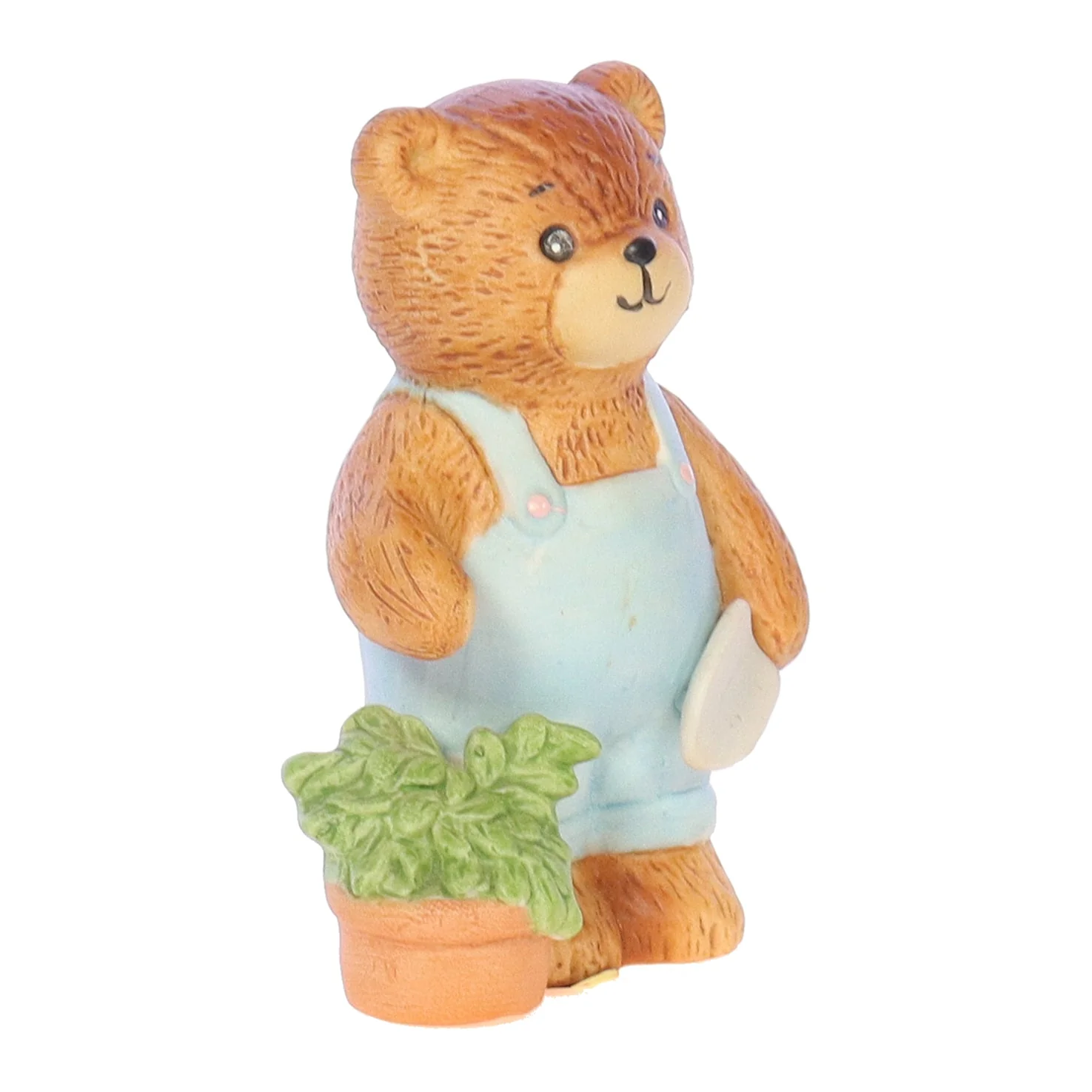 Lucy and Me Vintage 1979 Porcelain Figurine Bear with Gardening Spade - Image 8
