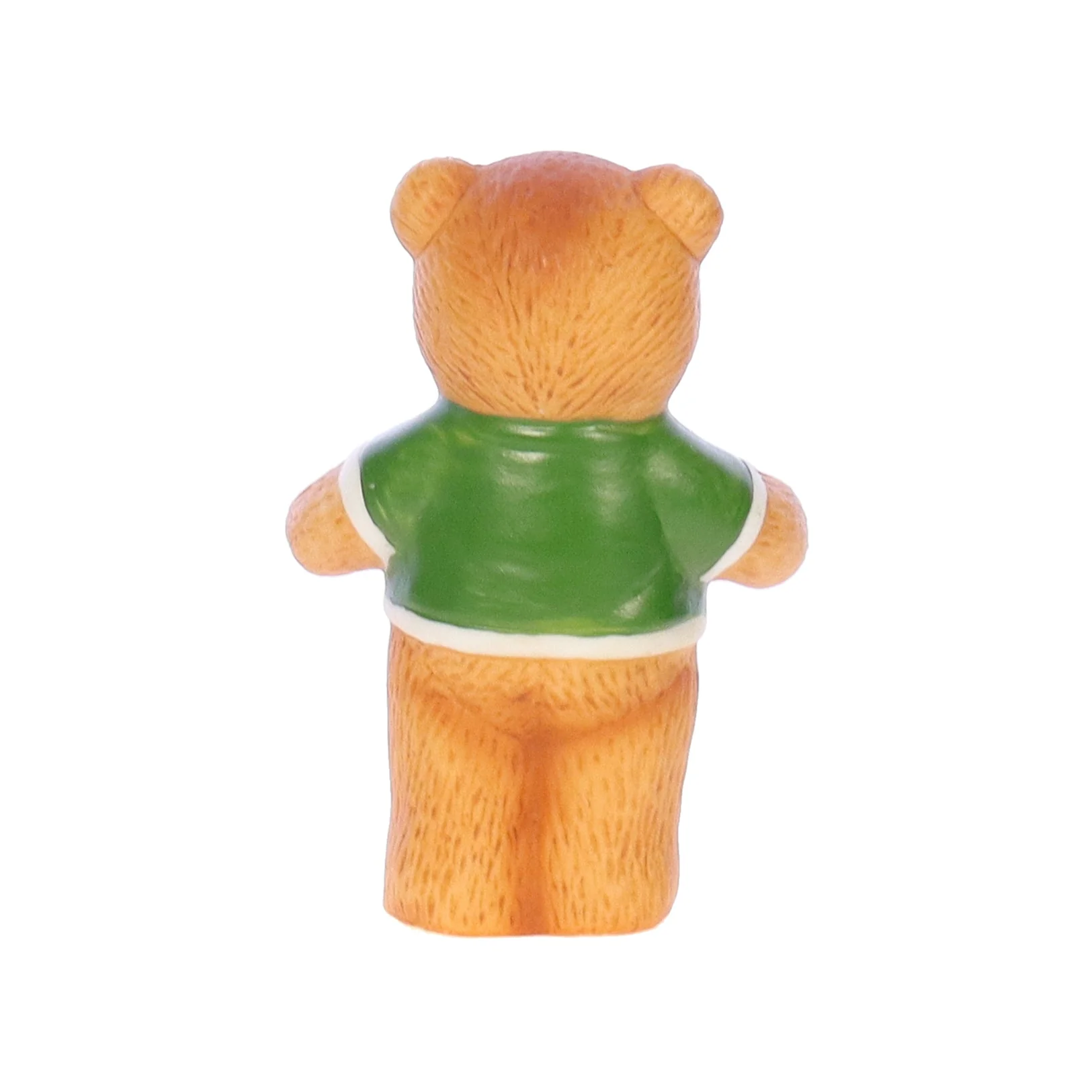 Lucy and Me Vintage 1980 Porcelain Figurine Bear with Green Shirt Lucy_And_Me_88 - Image 5