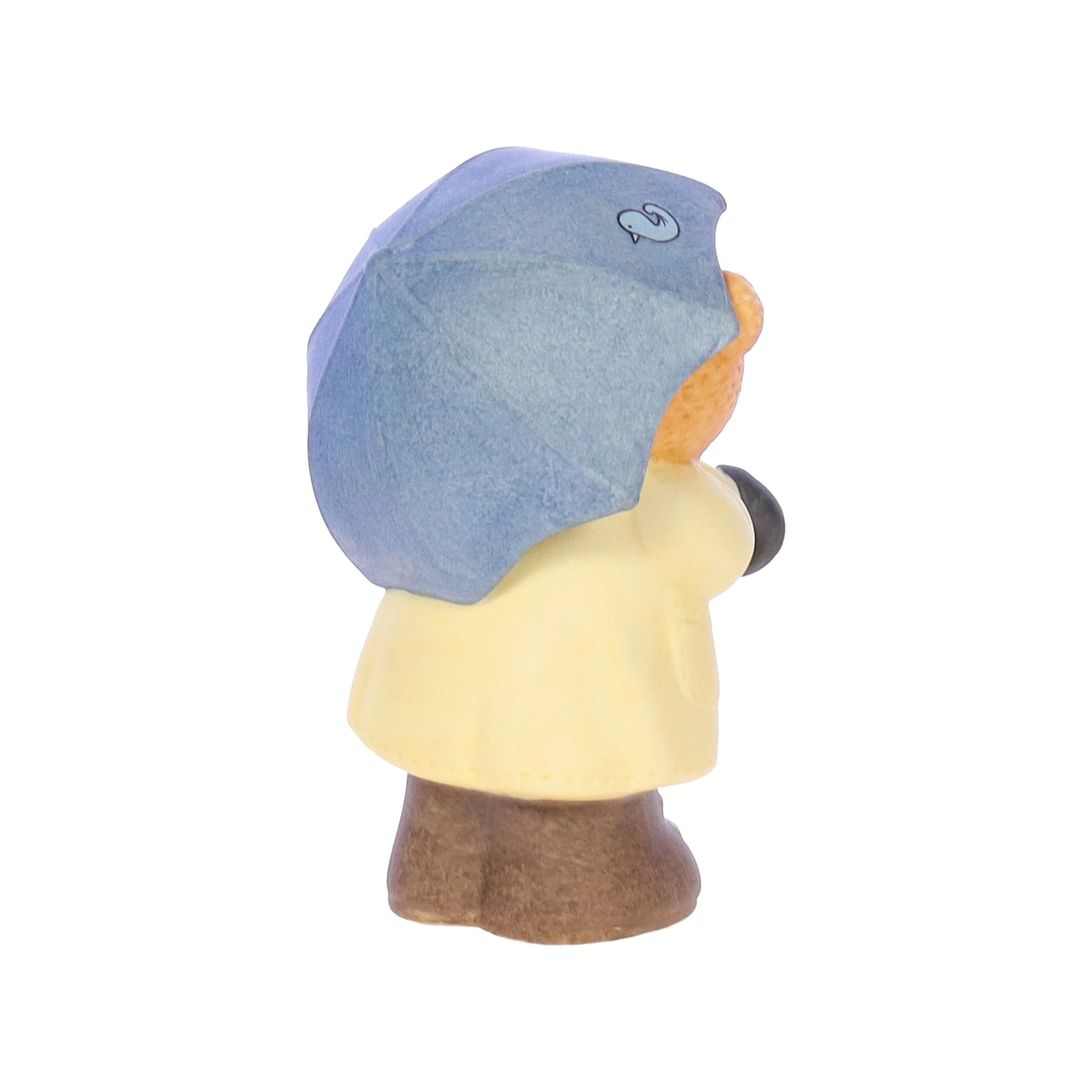 Lucy and Me Vintage 1985 Porcelain Figurine Bear with Raincoat and Umbrella - Image 6