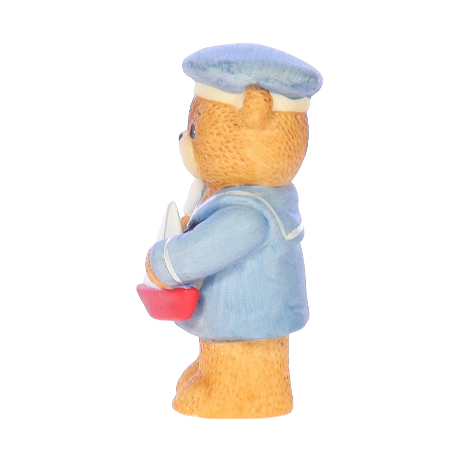 Lucy and Me Vintage 1984 Porcelain Figurine Bear with Sailboat Lucy_And_Me_138 - Image 3