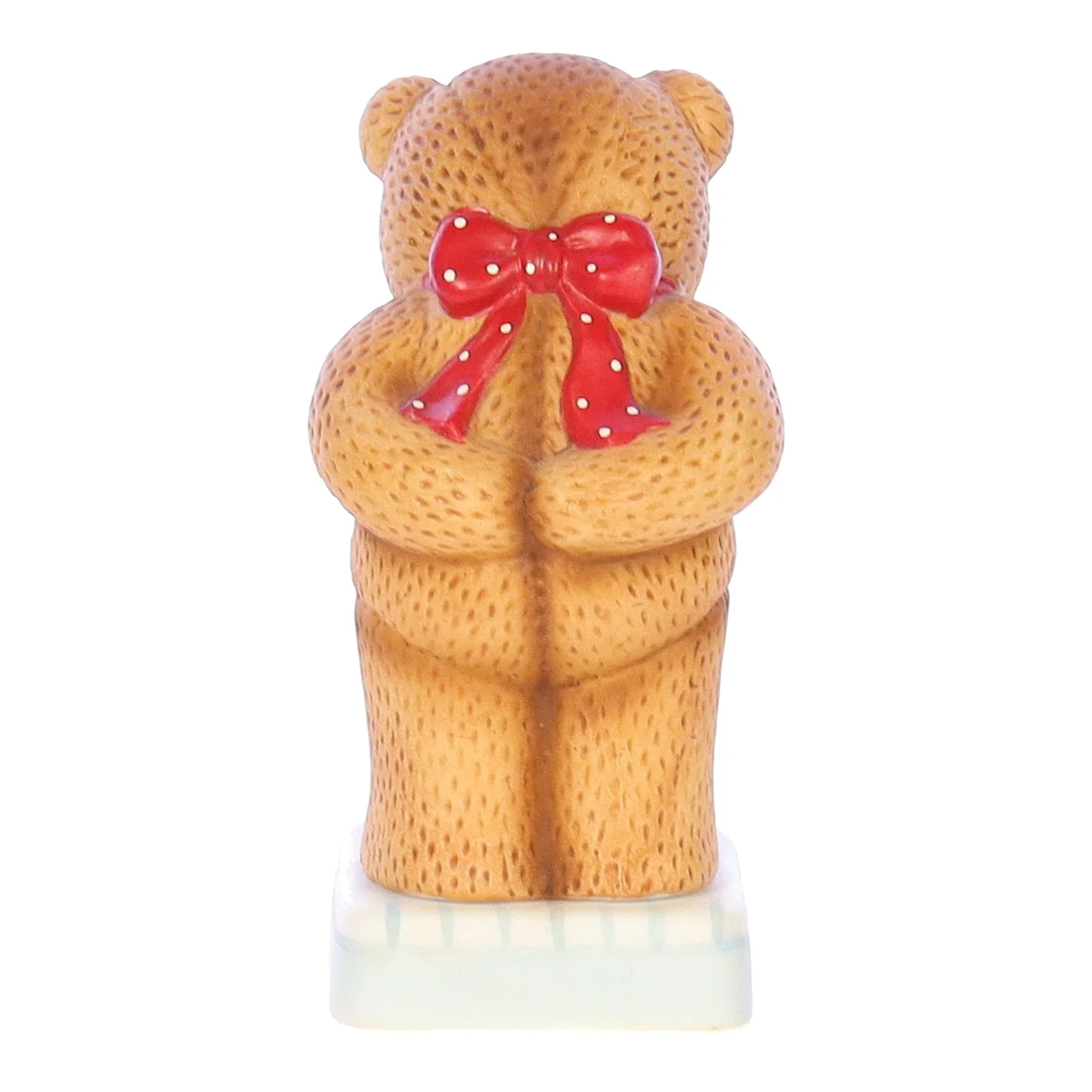 Lucy and Me Vintage 1984 Porcelain Figurine Bear with Weight Scale Lucy_And_Me_115 - Image 5