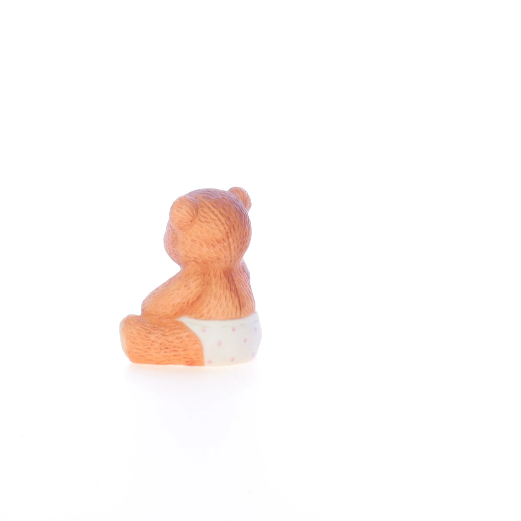 Lucy and Me Vintage 1982 Porcelain Figurine Baby Bear with Rattle Lucy_Unknown_043 - Image 4