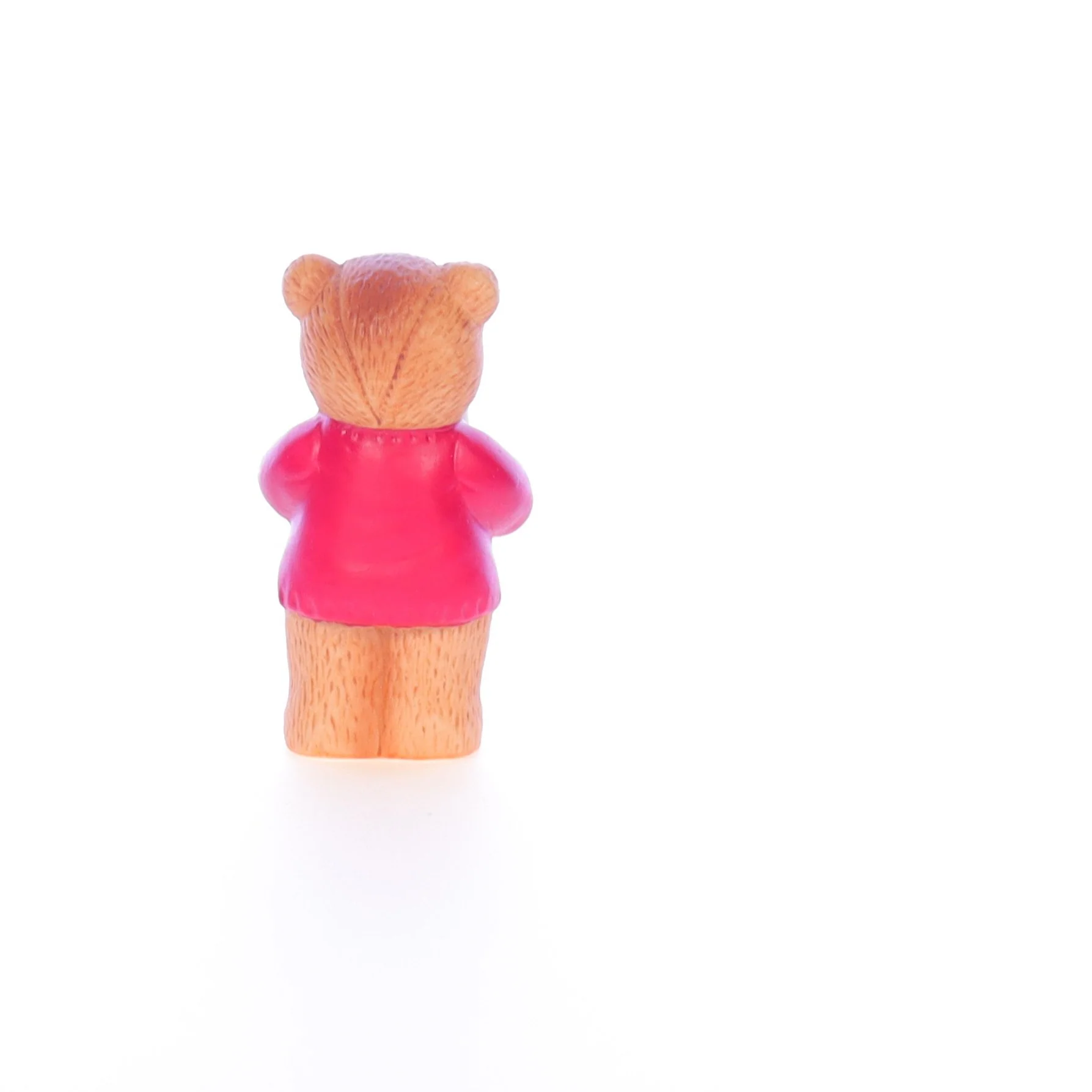 Lucy and Me Vintage 1983 Porcelain Figurine Bear Holding Birthday Cake Age 1 - Image 5