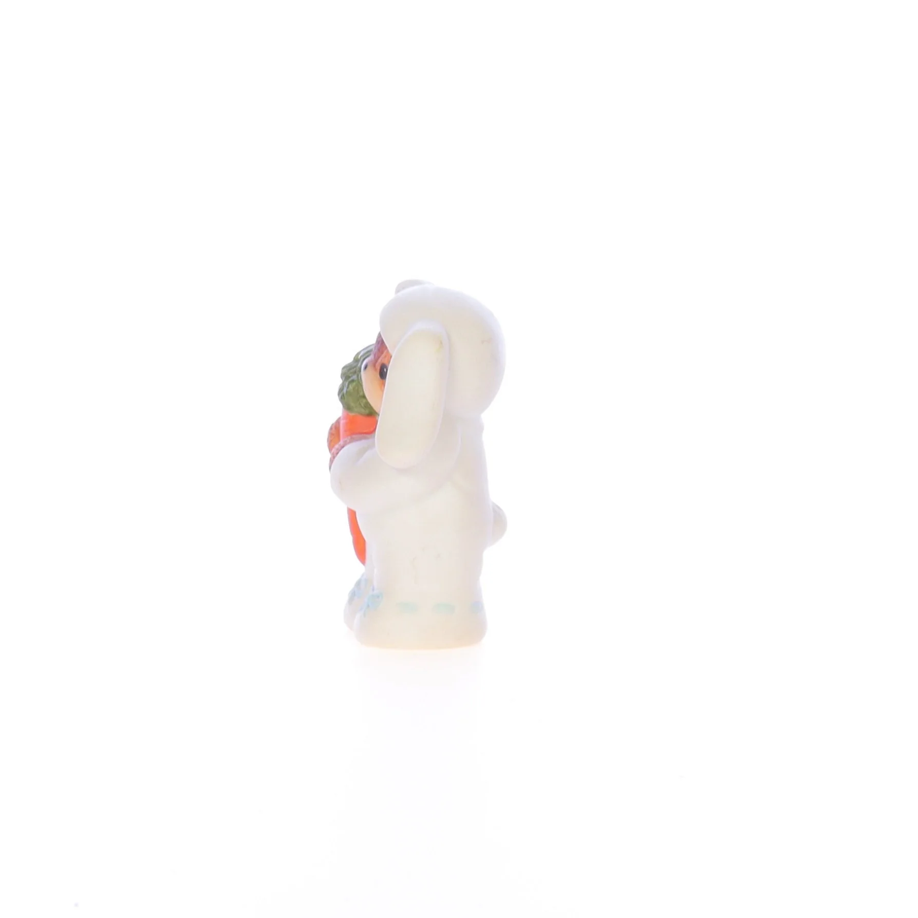 Lucy and Me Vintage 1987 Porcelain Figurine Bear in Easter Bunny Costume - Image 3