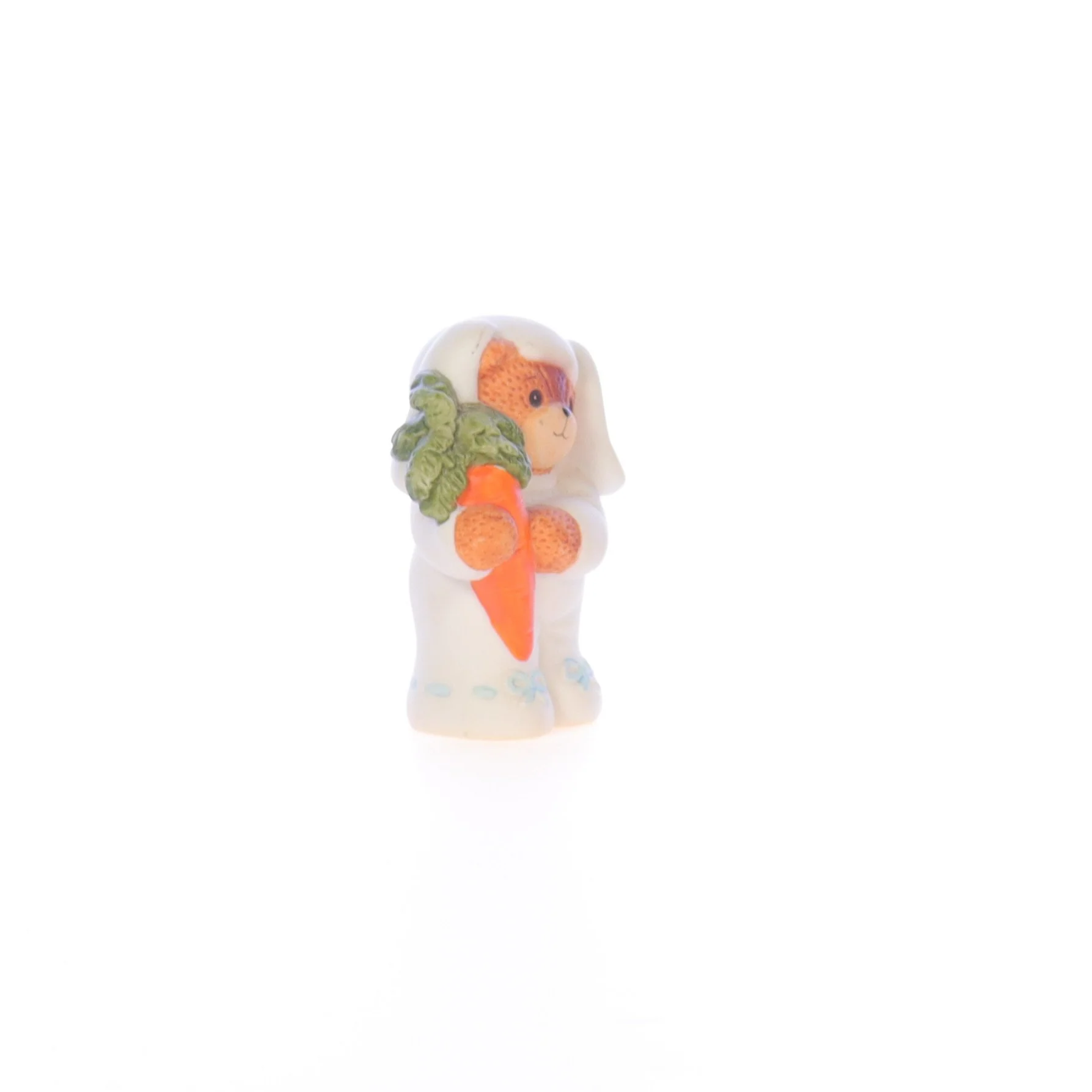 Lucy and Me Vintage 1987 Porcelain Figurine Bear in Easter Bunny Costume - Image 8