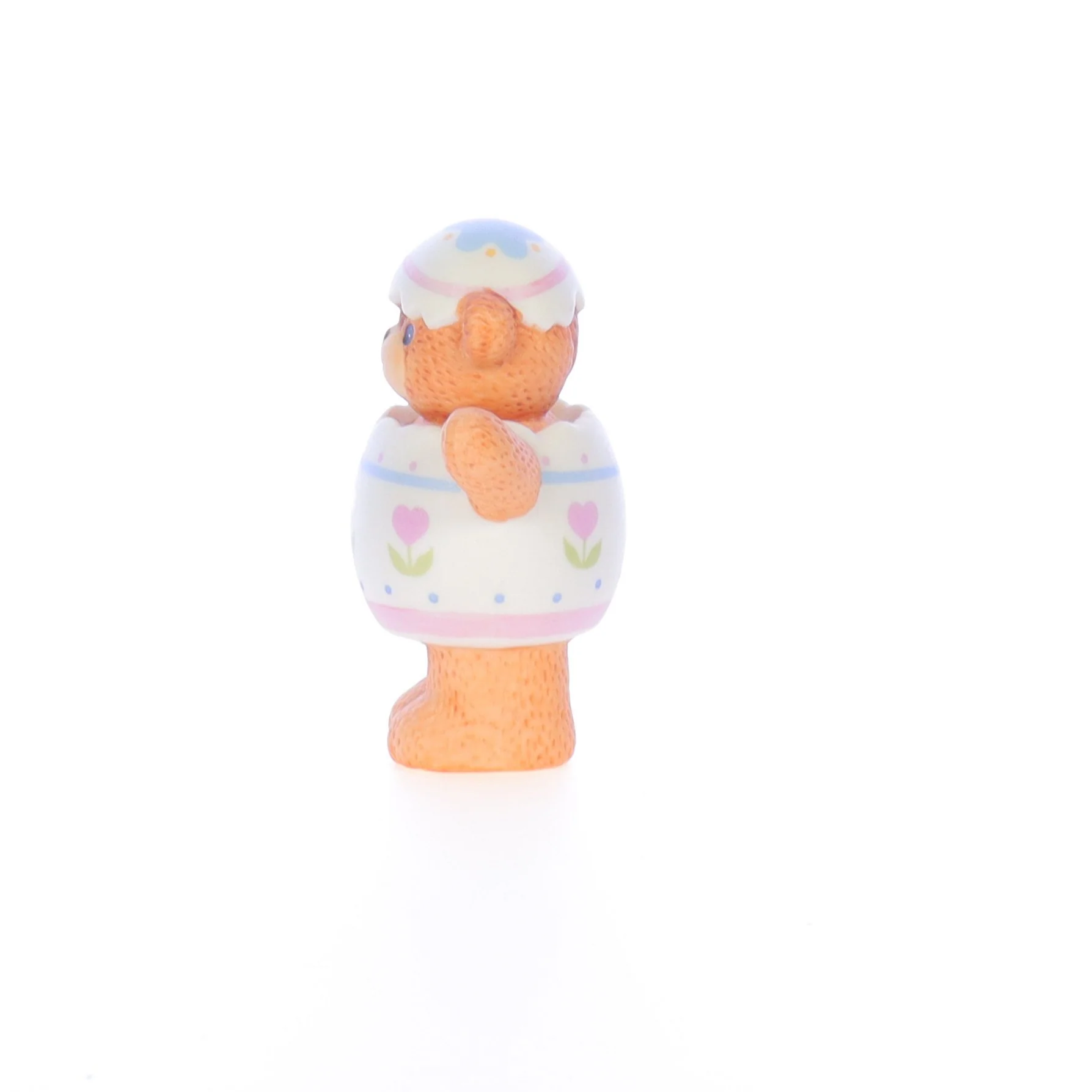 Lucy and Me Vintage 1985 Porcelain Figurine Bear in Easter Egg Costume - Image 3